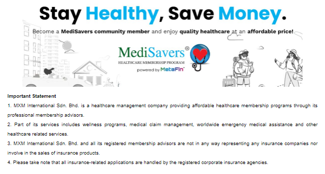 medisavers monthly special, mxm mediSavers Monthly Promotion, how to stay healthy and save money with insurance